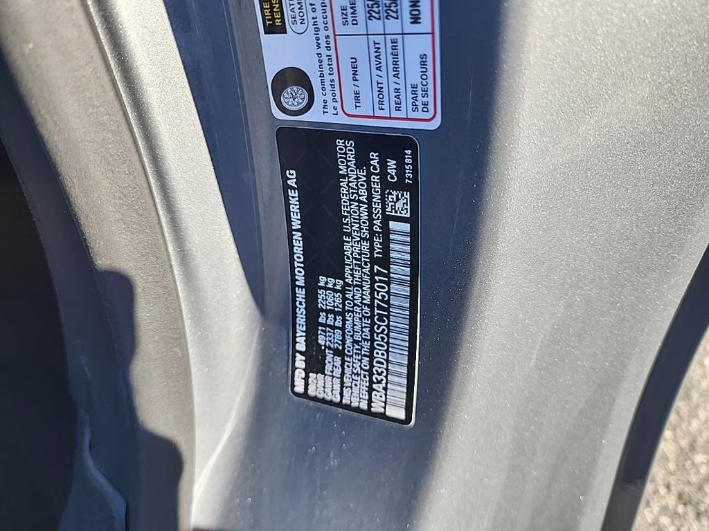 2025 Gray Metallic BMW 4 Series 430i RWD Convertible
