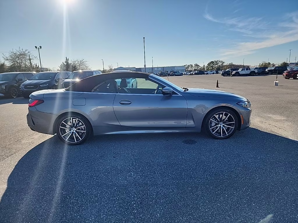 2025 Gray Metallic BMW 4 Series 430i RWD Convertible