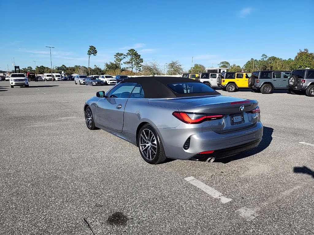 2025 Gray Metallic BMW 4 Series 430i RWD Convertible