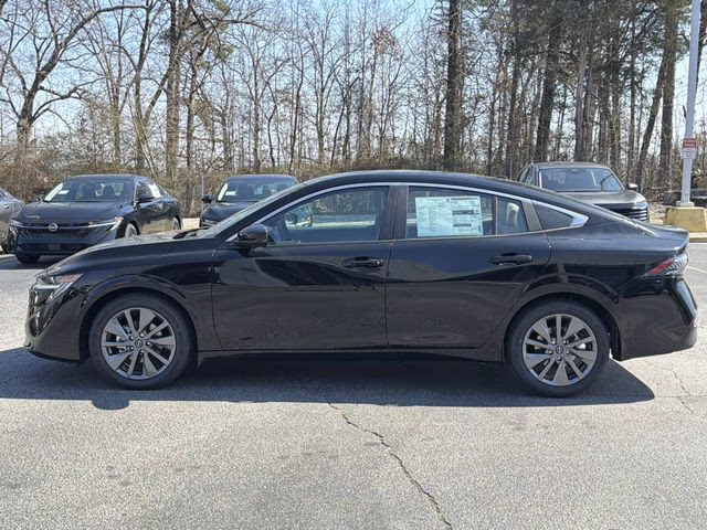 2026 Super Black Nissan Sentra SL FWD Sedan