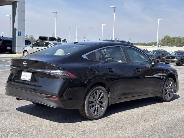 2026 Super Black Nissan Sentra SL FWD Sedan