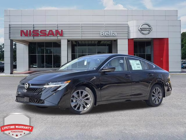 2026 Super Black Nissan Sentra SL FWD Sedan