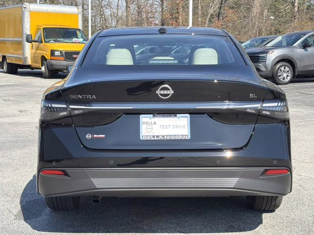 2026 Super Black Nissan Sentra SL FWD Sedan