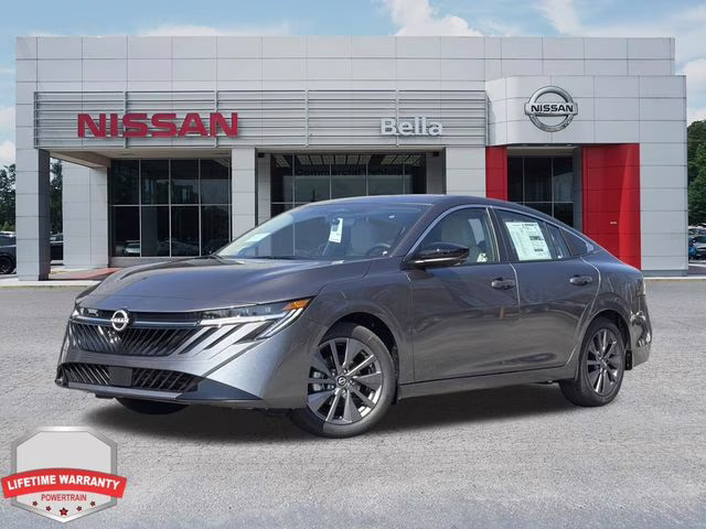 2026 Gun Metallic Nissan Sentra SL FWD Sedan