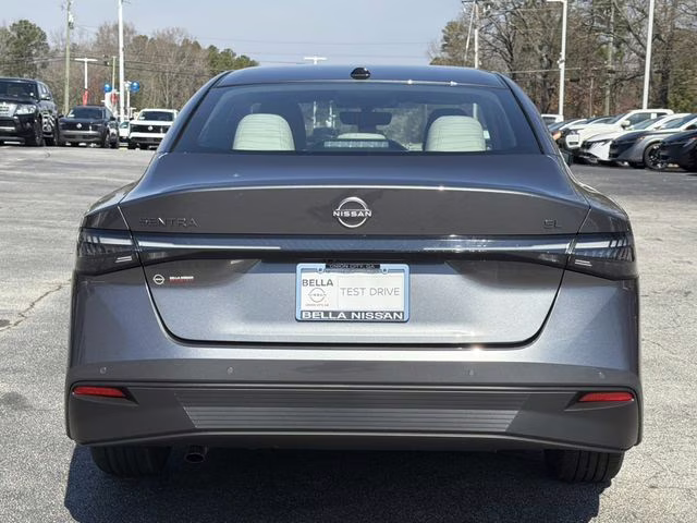 2026 Gun Metallic Nissan Sentra SL FWD Sedan