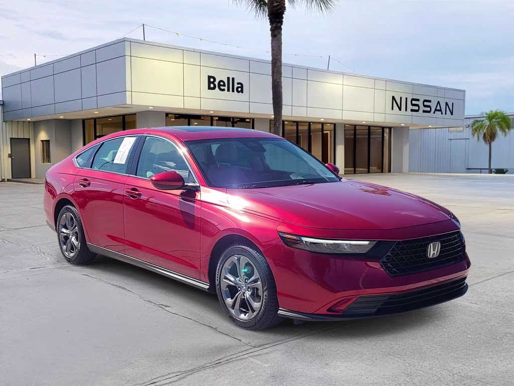 2023 Radiant Red Metallic Honda Accord EX FWD Sedan