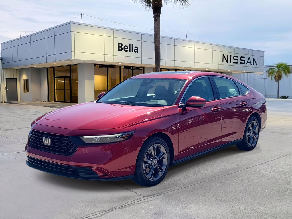 2023 Radiant Red Metallic Honda Accord EX FWD Sedan