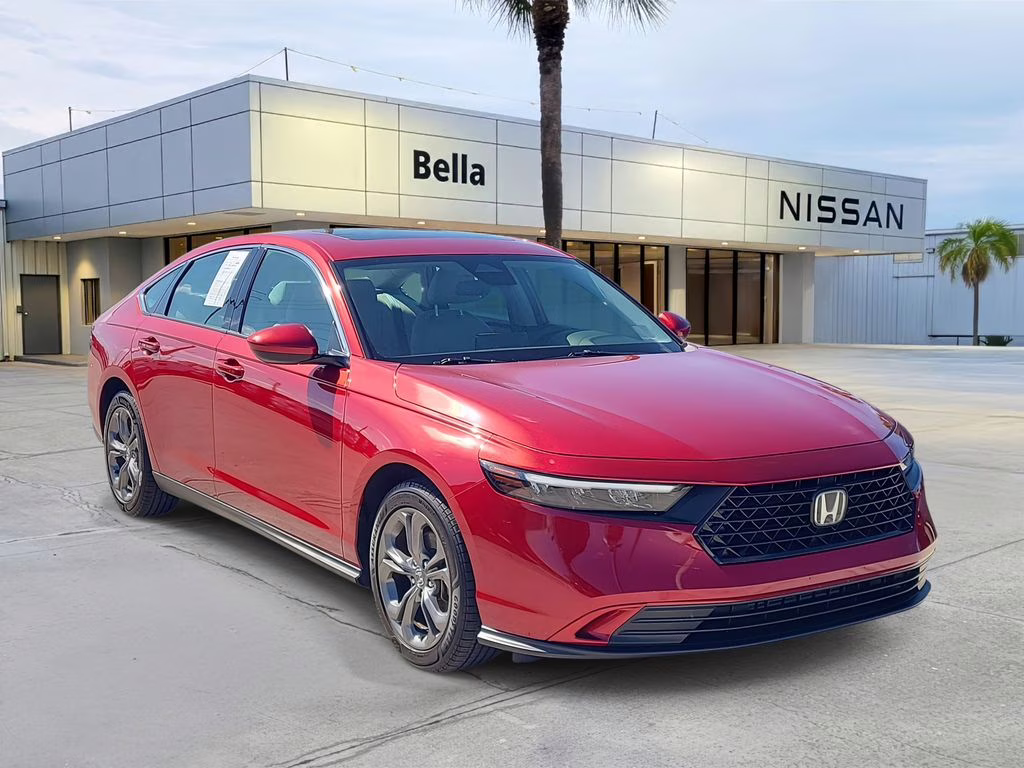 2023 Radiant Red Metallic Honda Accord EX FWD Sedan