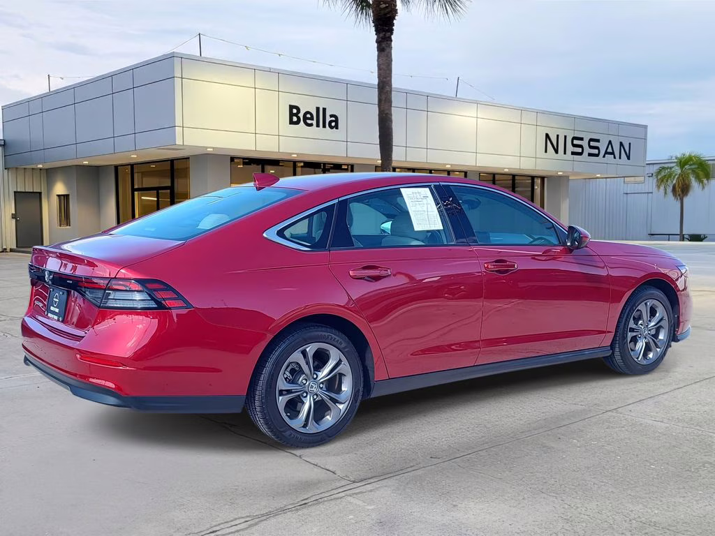 2023 Radiant Red Metallic Honda Accord EX FWD Sedan