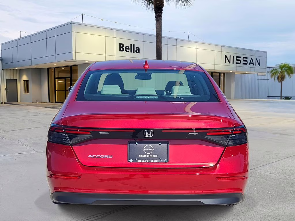 2023 Radiant Red Metallic Honda Accord EX FWD Sedan