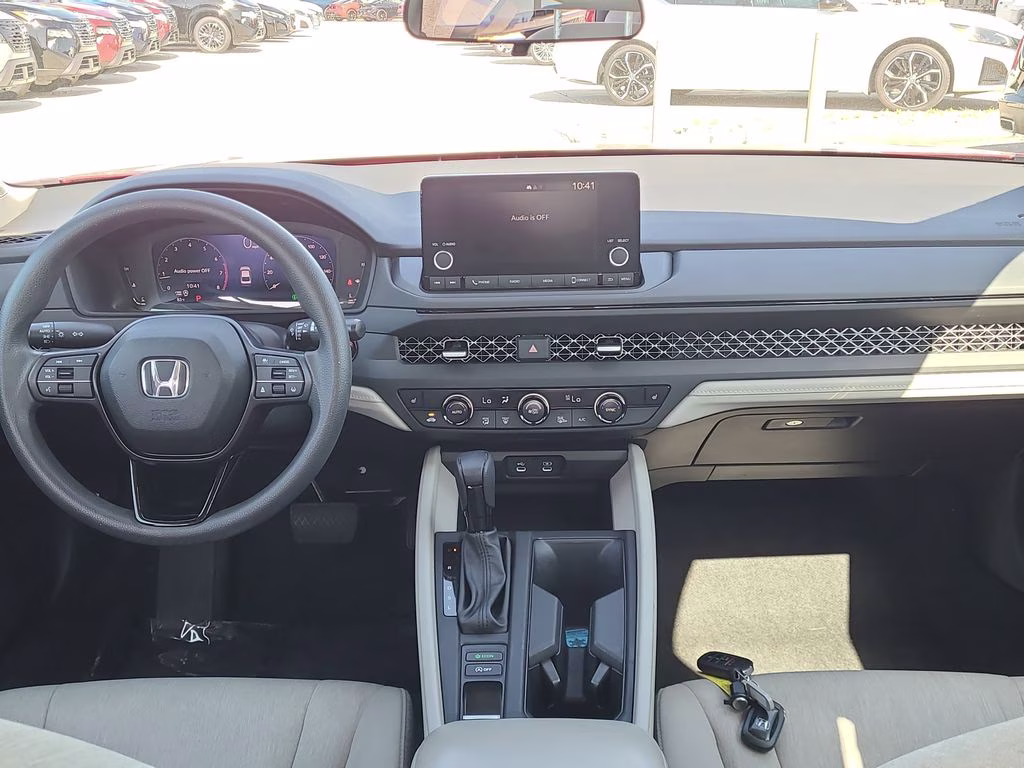 2023 Radiant Red Metallic Honda Accord EX FWD Sedan
