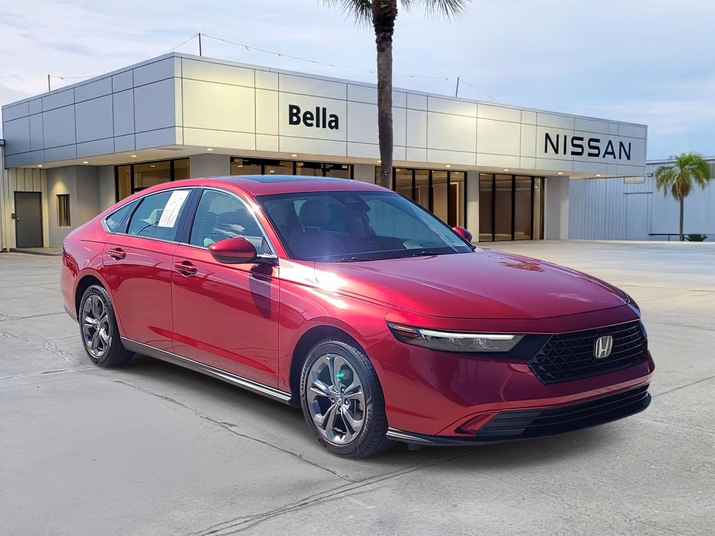 2023 Radiant Red Metallic Honda Accord EX FWD Sedan