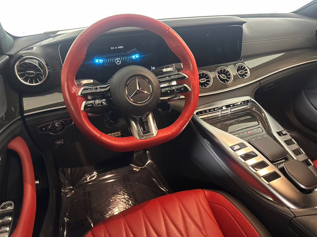 2023 Obsidian Black Metallic Mercedes-Benz AMG GT 63 Base AWD Hatchback