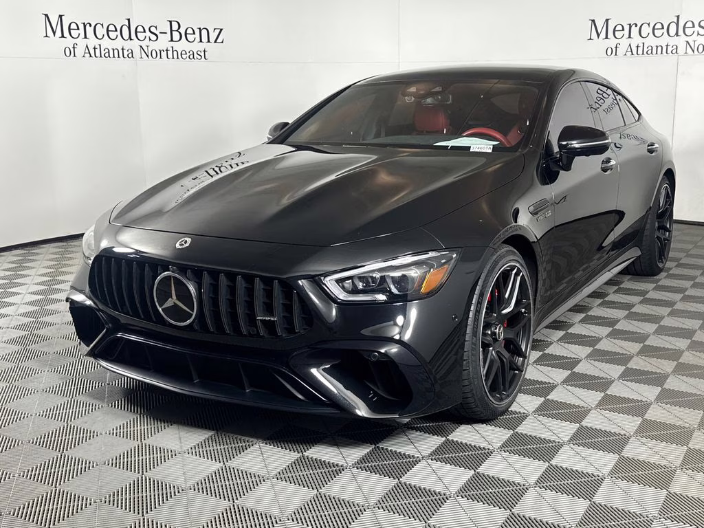 2023 Obsidian Black Metallic Mercedes-Benz AMG GT 63 Base AWD Hatchback