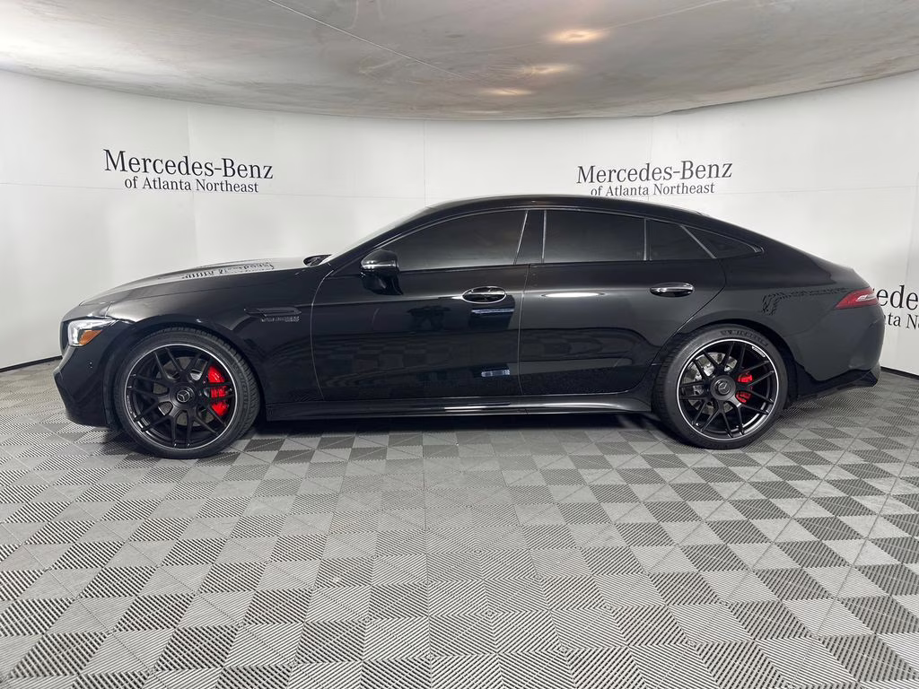 2023 Obsidian Black Metallic Mercedes-Benz AMG GT 63 Base AWD Hatchback