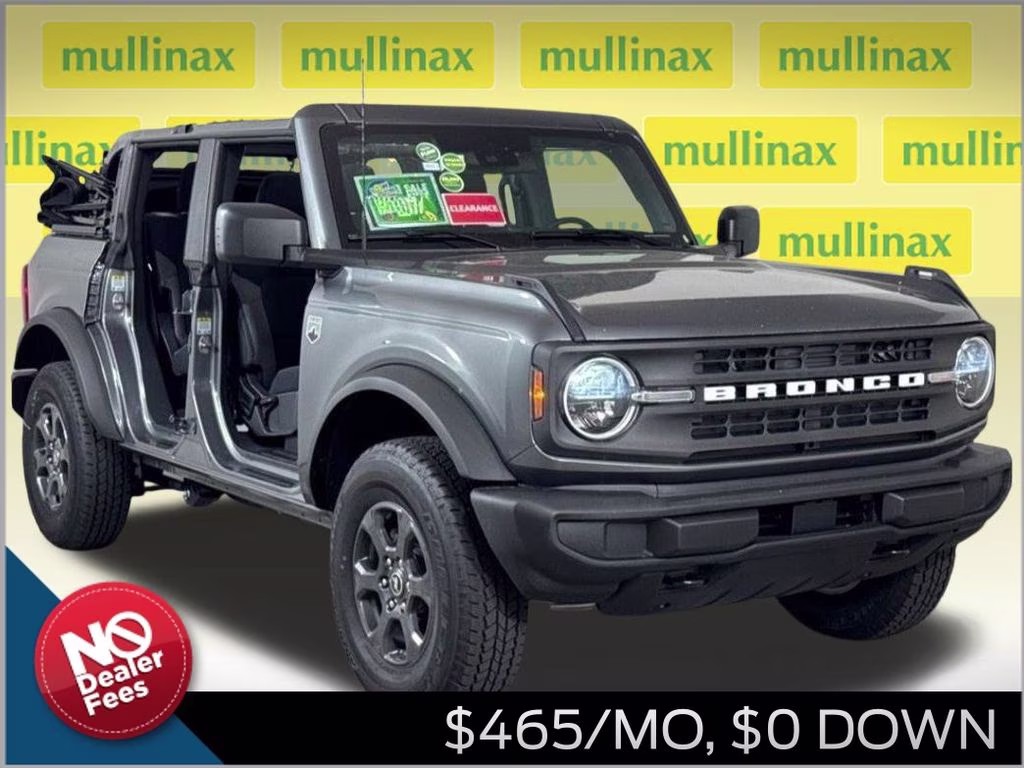 2026 Carbonized Gray Metallic Ford Bronco Big Bend 4X4 SUV