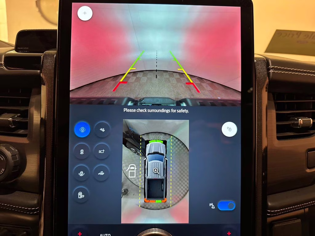 2025 Antimatter Blue Metallic Ford F-150 Lightning Platinum AWD Truck