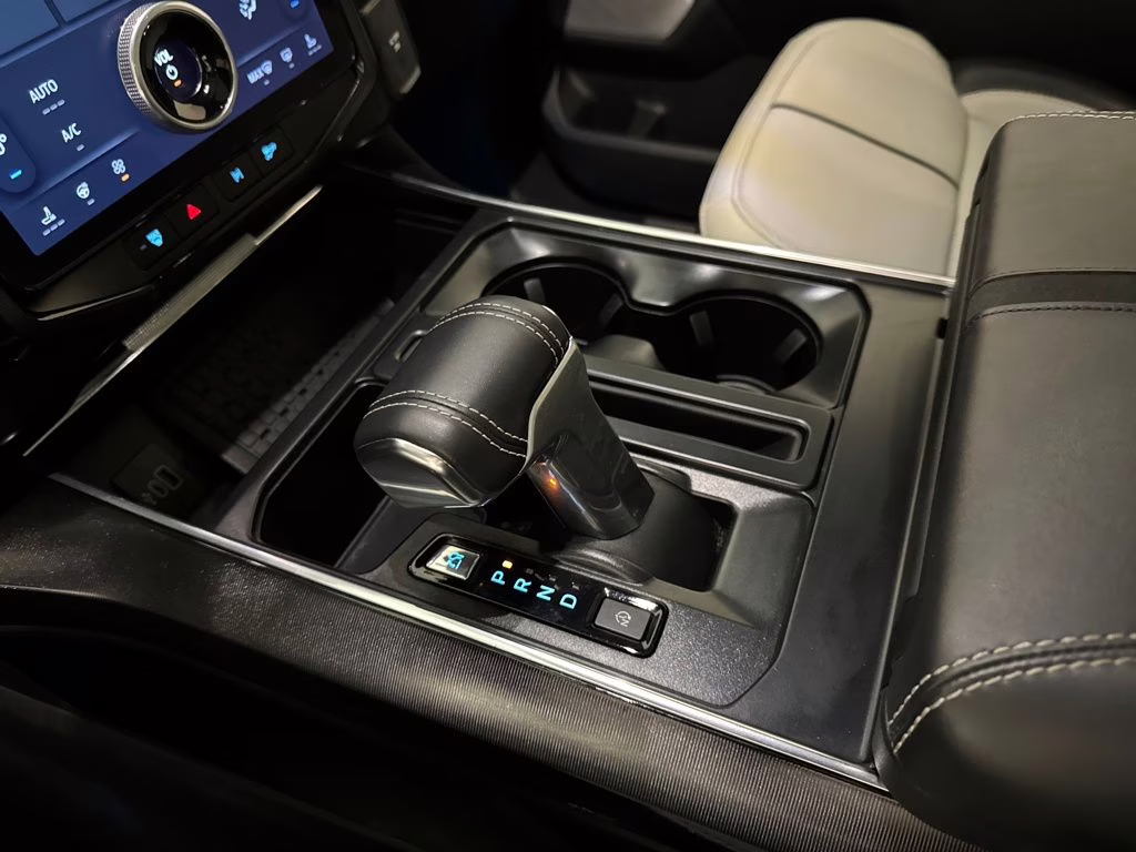 2025 Antimatter Blue Metallic Ford F-150 Lightning Platinum AWD Truck