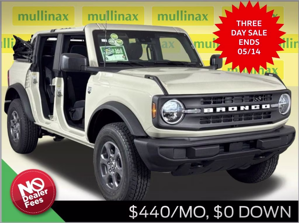 2026 Desert Sand Ford Bronco Big Bend 4X4 SUV