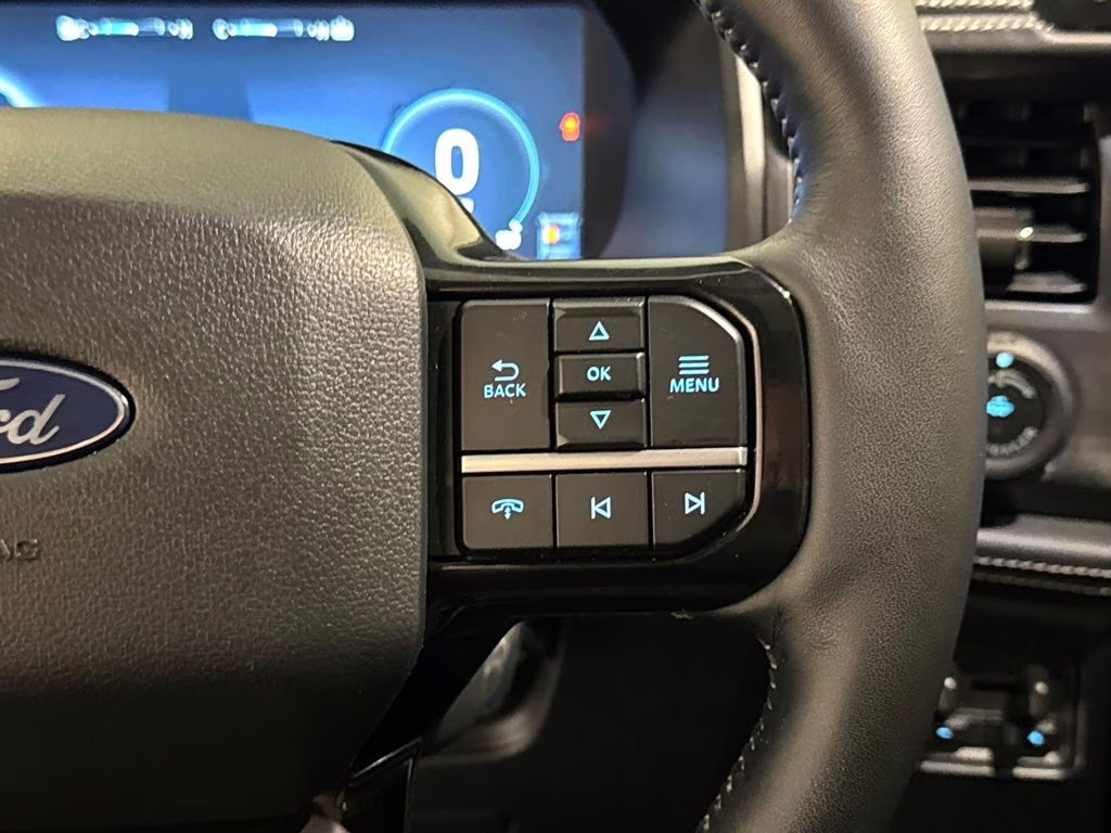 2025 Antimatter Blue Metallic Ford F-150 Lightning Platinum AWD Truck