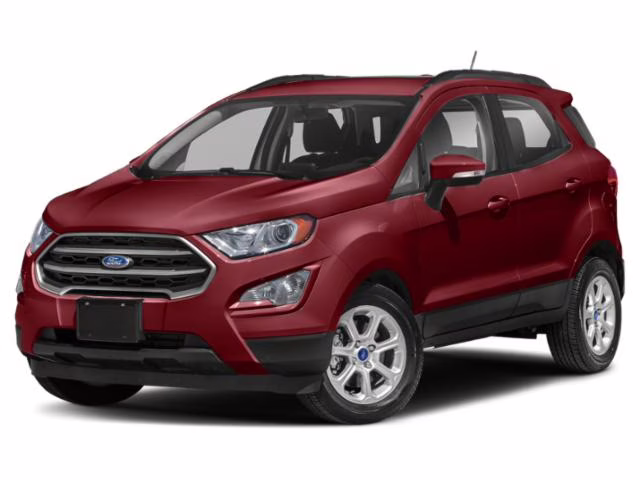 2019 Ruby Red Metallic Ford EcoSport SE FWD SUV
