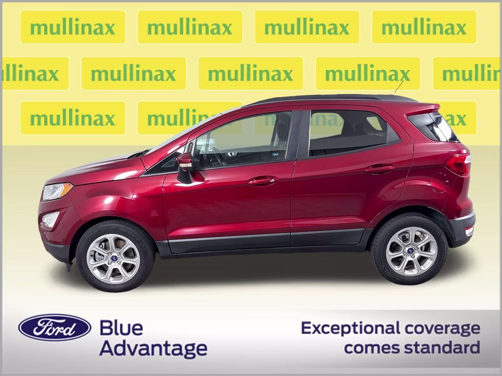 2019 Ruby Red Metallic Ford EcoSport SE FWD SUV