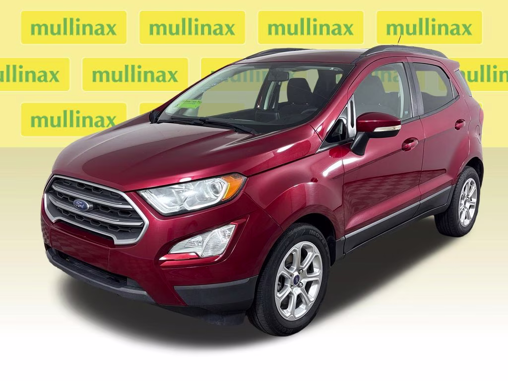 2019 Ruby Red Metallic Ford EcoSport SE FWD SUV