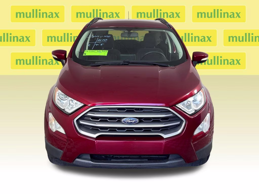 2019 Ruby Red Metallic Ford EcoSport SE FWD SUV