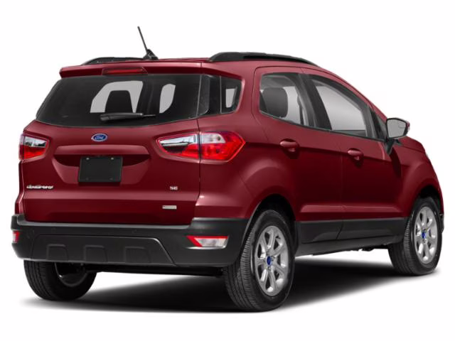 2019 Ruby Red Metallic Ford EcoSport SE FWD SUV