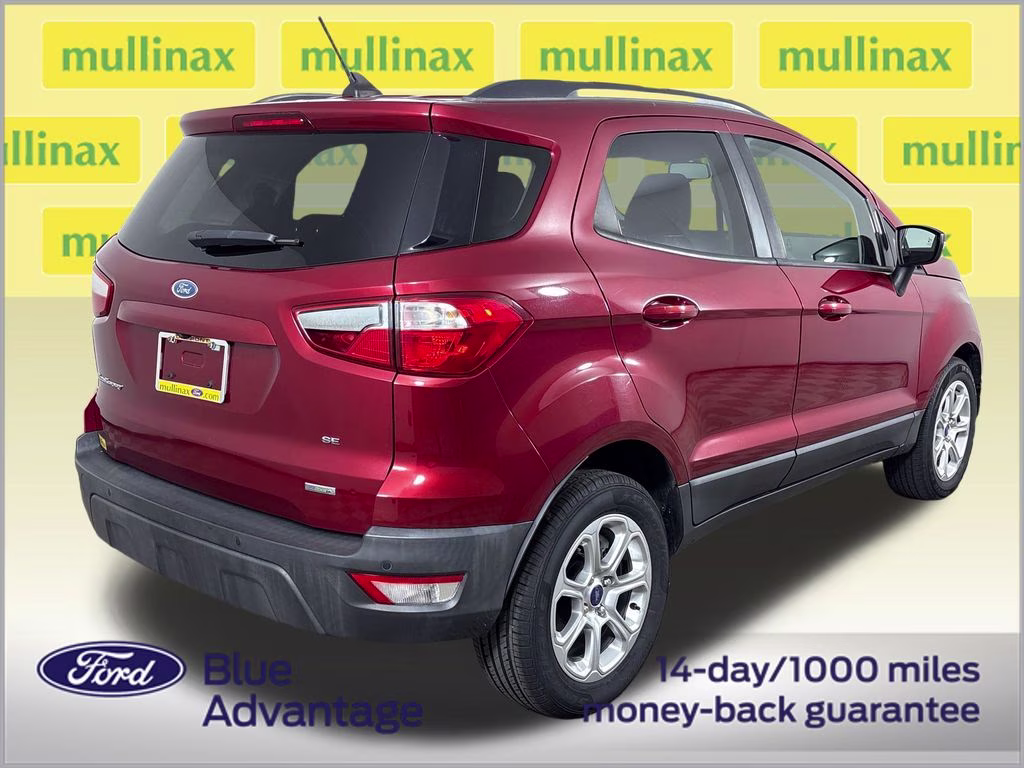 2019 Ruby Red Metallic Ford EcoSport SE FWD SUV