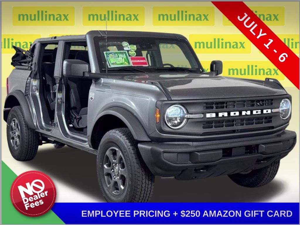 2026 Carbonized Gray Metallic Ford Bronco Big Bend 4X4 SUV