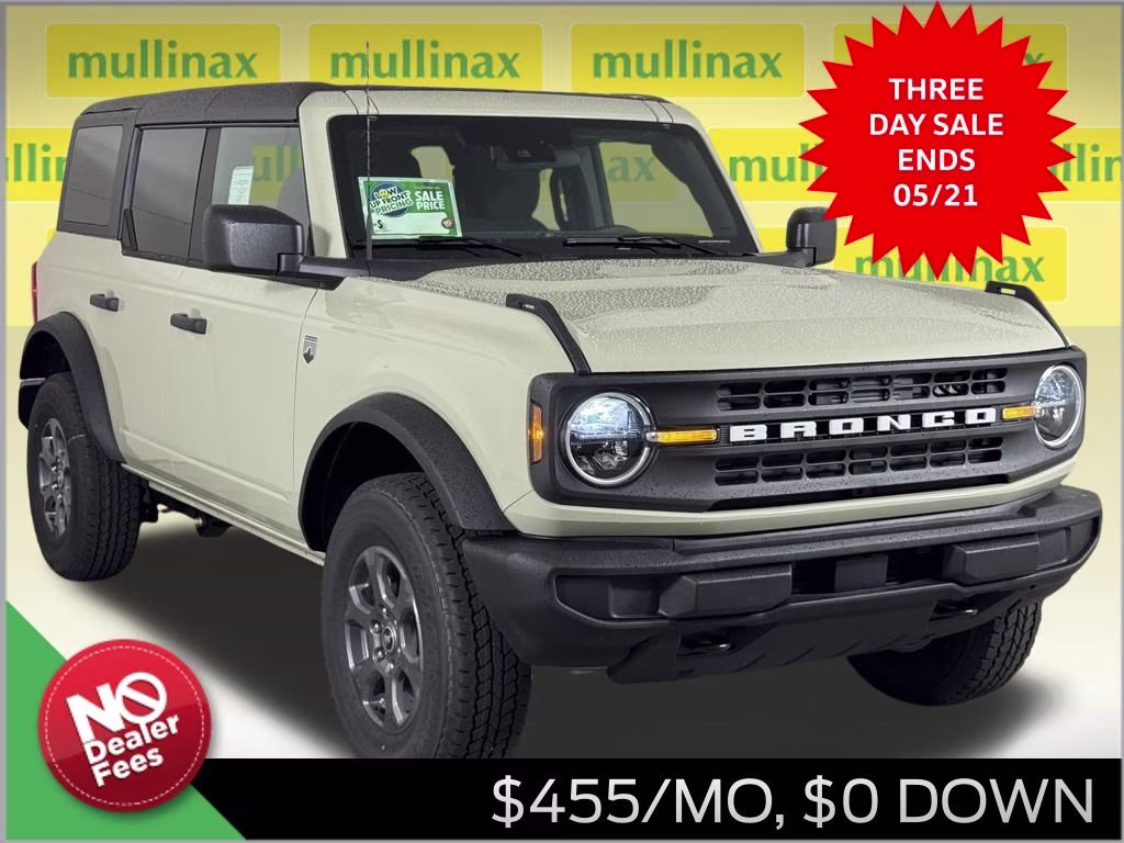 2026 Desert Sand Ford Bronco Big Bend 4X4 SUV