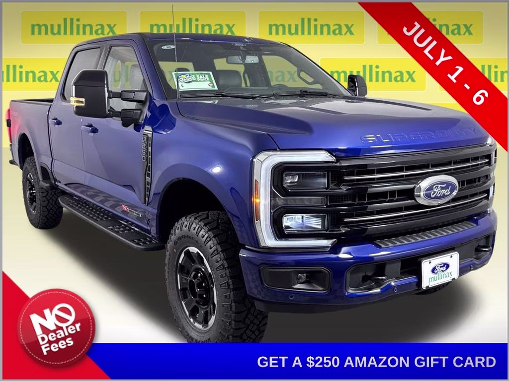 2026 Argon Blue Metallic Ford Super Duty F-250 SRW Platinum 4X4 Truck