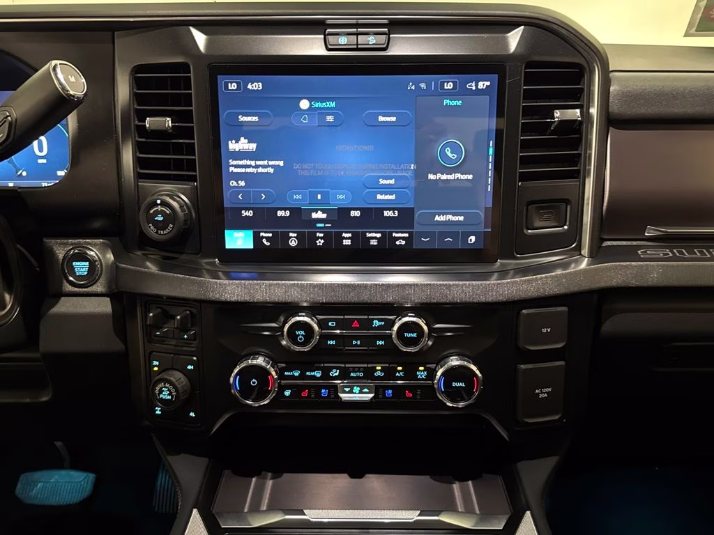 2026 Argon Blue Metallic Ford Super Duty F-250 SRW Platinum 4X4 Truck