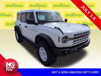 2026 Oxford White Ford Bronco Heritage Edition 4X4 SUV