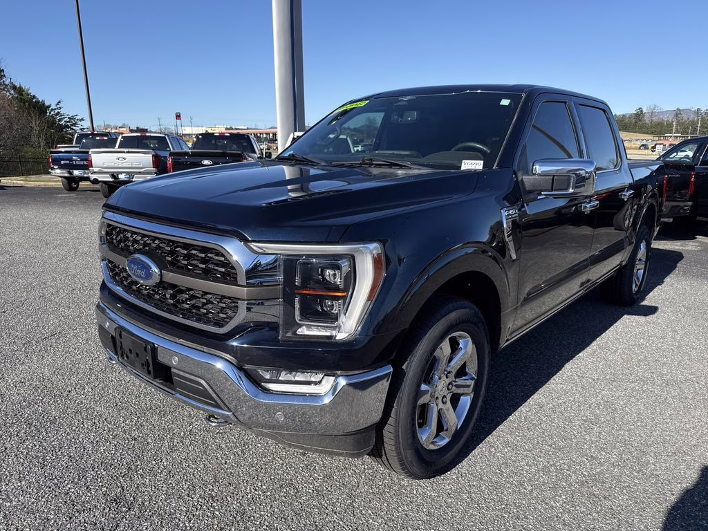 2023 Antimatter Blue Metallic Ford F-150 King Ranch 4X4 Truck