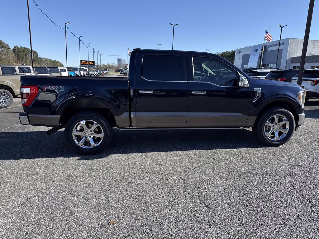 2023 Antimatter Blue Metallic Ford F-150 King Ranch 4X4 Truck
