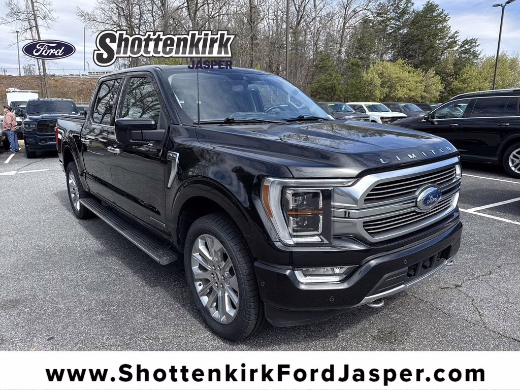 2022 Agate Black Metallic Ford F-150 Limited 4X4 Truck