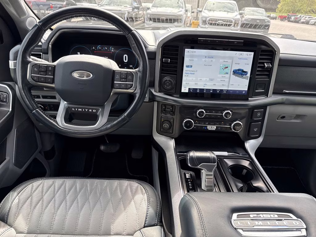2022 Agate Black Metallic Ford F-150 Limited 4X4 Truck