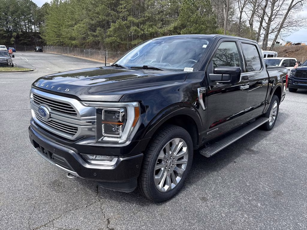 2022 Agate Black Metallic Ford F-150 Limited 4X4 Truck