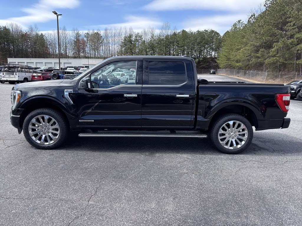 2022 Agate Black Metallic Ford F-150 Limited 4X4 Truck