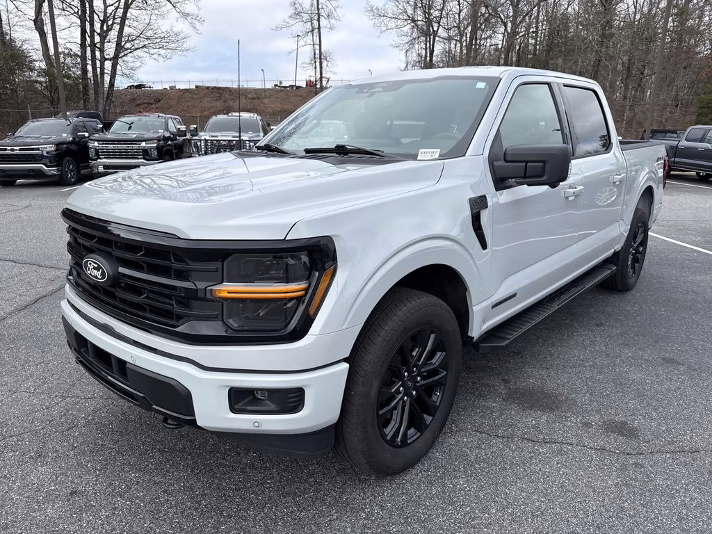 2024 Avalanche Gray Ford F-150 XLT 4X4 Truck