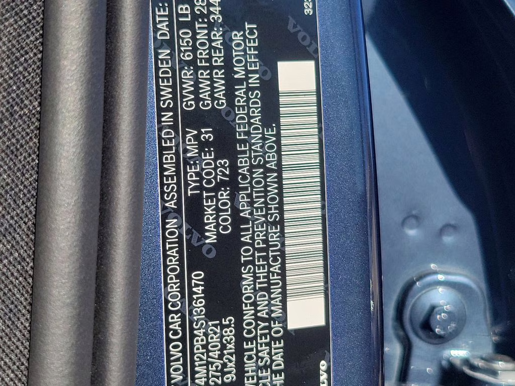 2025 Denim Blue Metallic Volvo XC90 Plus AWD SUV