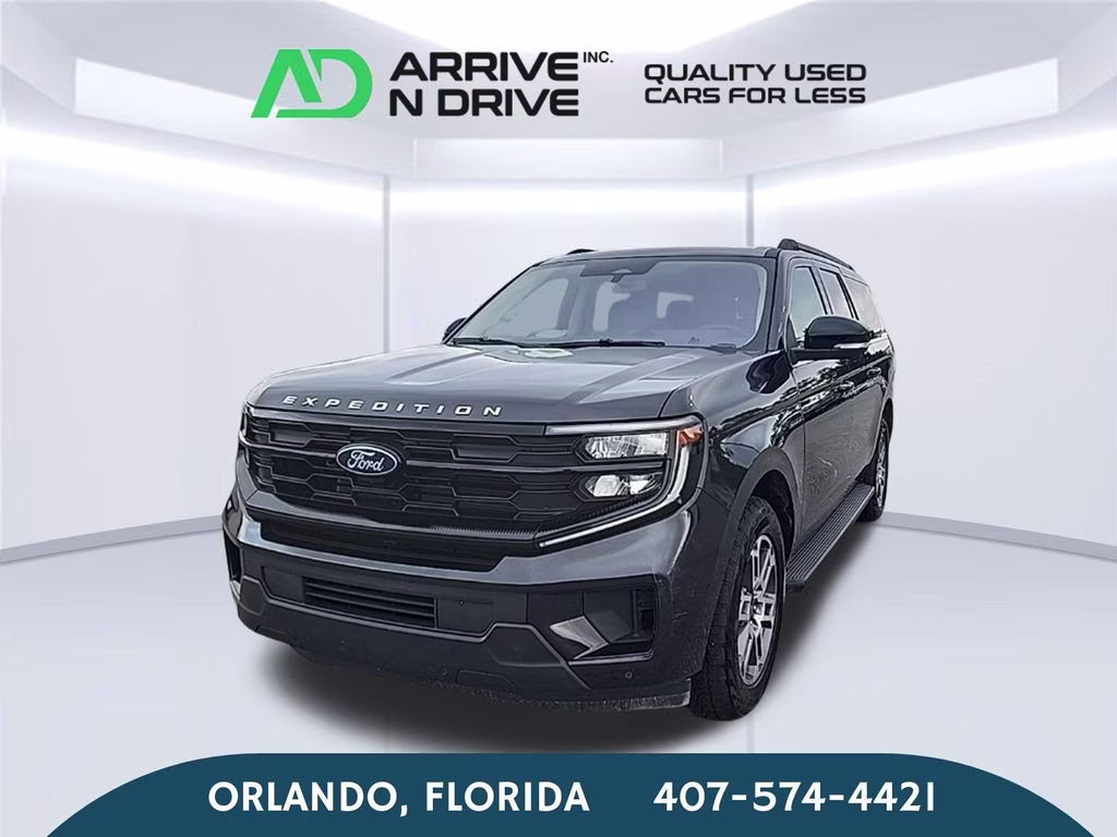 2025 Gray Metallic Ford Expedition Max Active 4X4 SUV