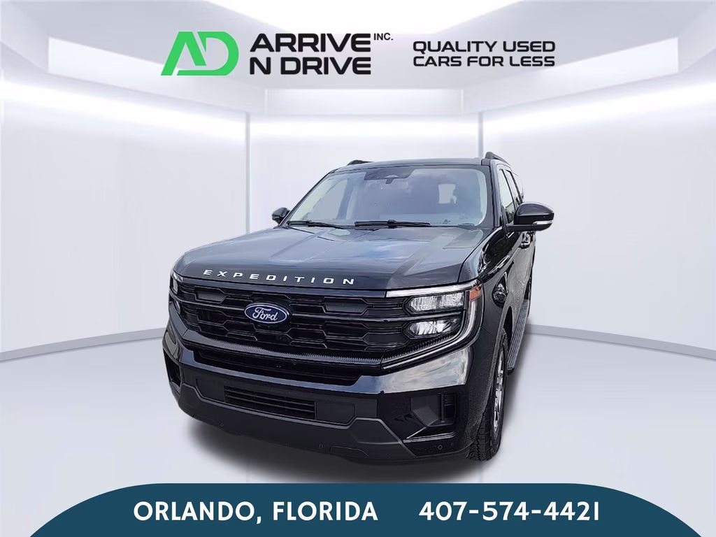 2025 Black Metallic Ford Expedition Max Active 4X4 SUV
