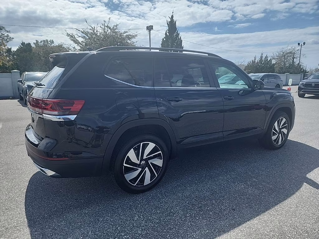 2025 Black Volkswagen Atlas 2.0T SE w/Technology FWD SUV