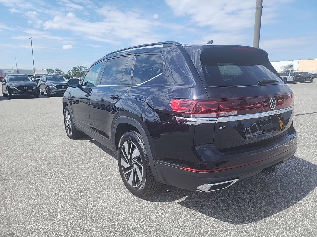 2025 Black Volkswagen Atlas 2.0T SE w/Technology FWD SUV
