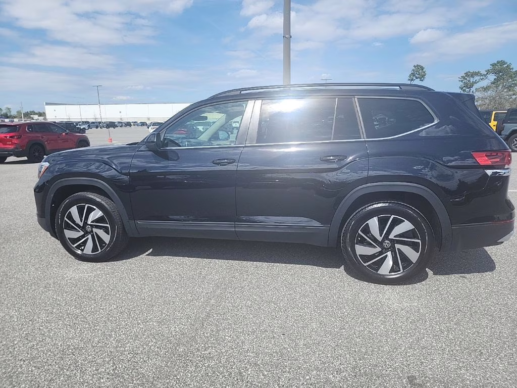 2025 Black Volkswagen Atlas 2.0T SE w/Technology FWD SUV