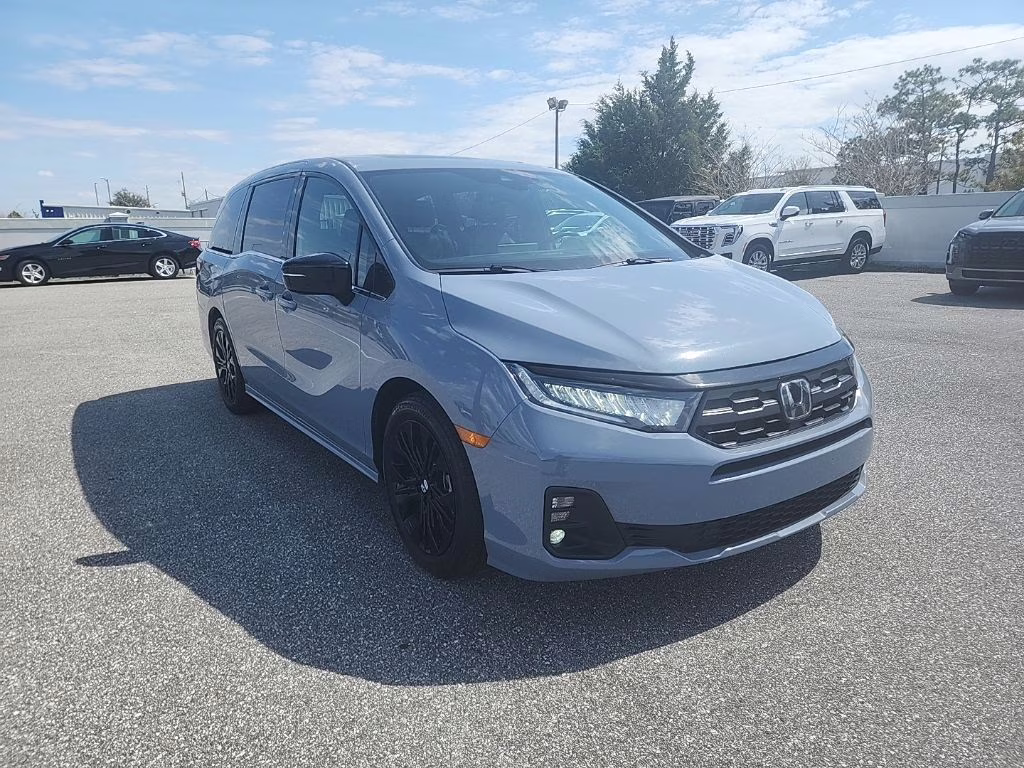 2025 Black Honda Odyssey Sport-L FWD Van
