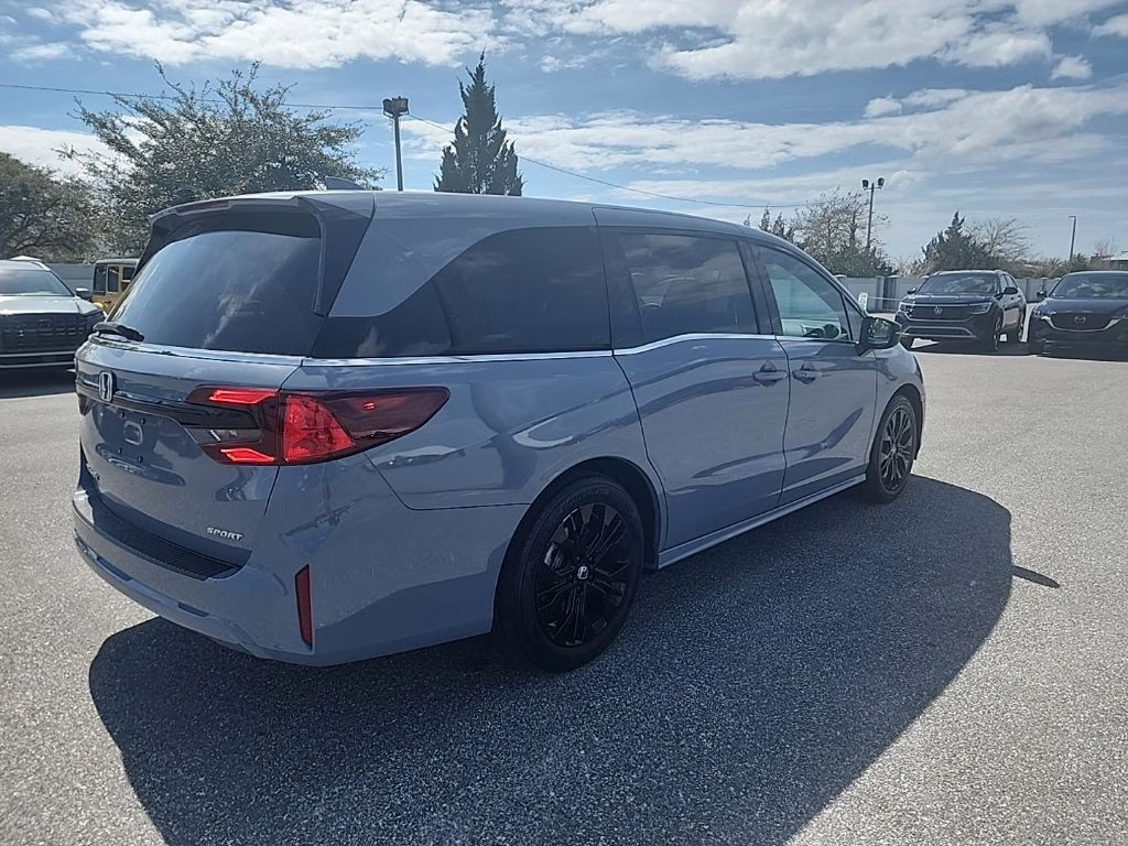 2025 Black Honda Odyssey Sport-L FWD Van